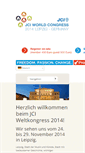 Mobile Screenshot of jciwc2014.com