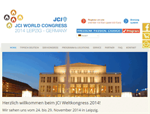 Tablet Screenshot of jciwc2014.com